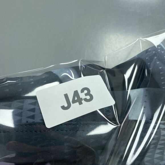 NWOT Speedo Men's XL Swim Shorts Black & Gray Camouflage Pattern Polyester - Picture 2 of 6